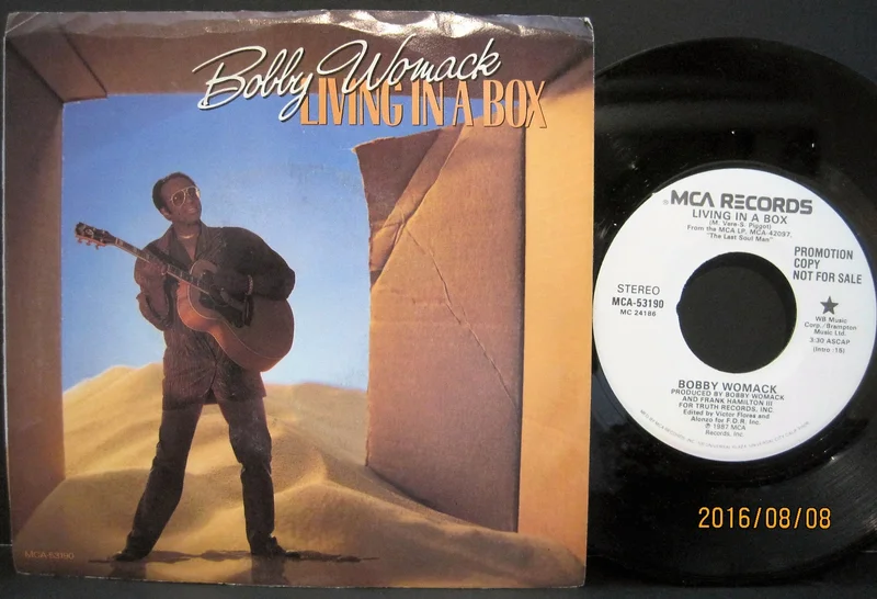 Bobby Womack - Living In A Box  PS Promo
