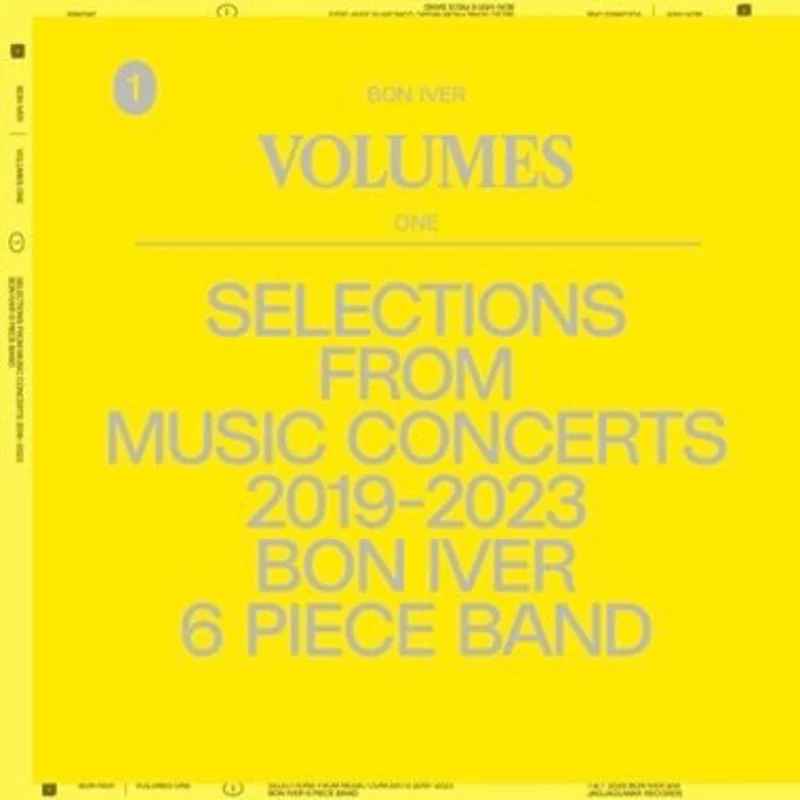 Bon Iver - Volumes: One - Selections From Music Concerts 2019-2023