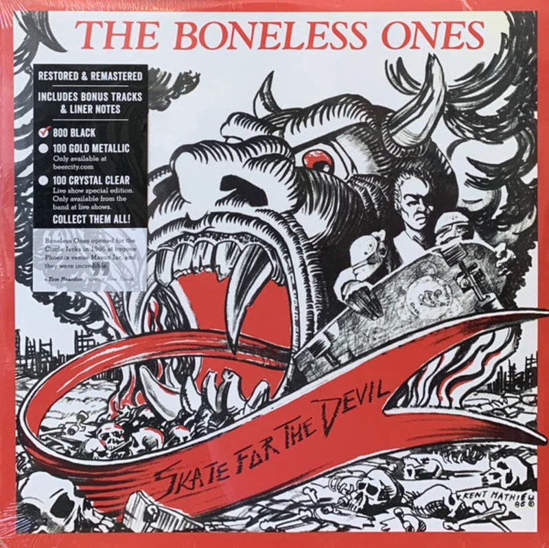 Boneless Ones - Skate For The Devil NEW LP