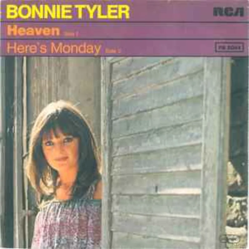 Bonnie Tyler  Heaven / Here's Monday  (1977)     7"