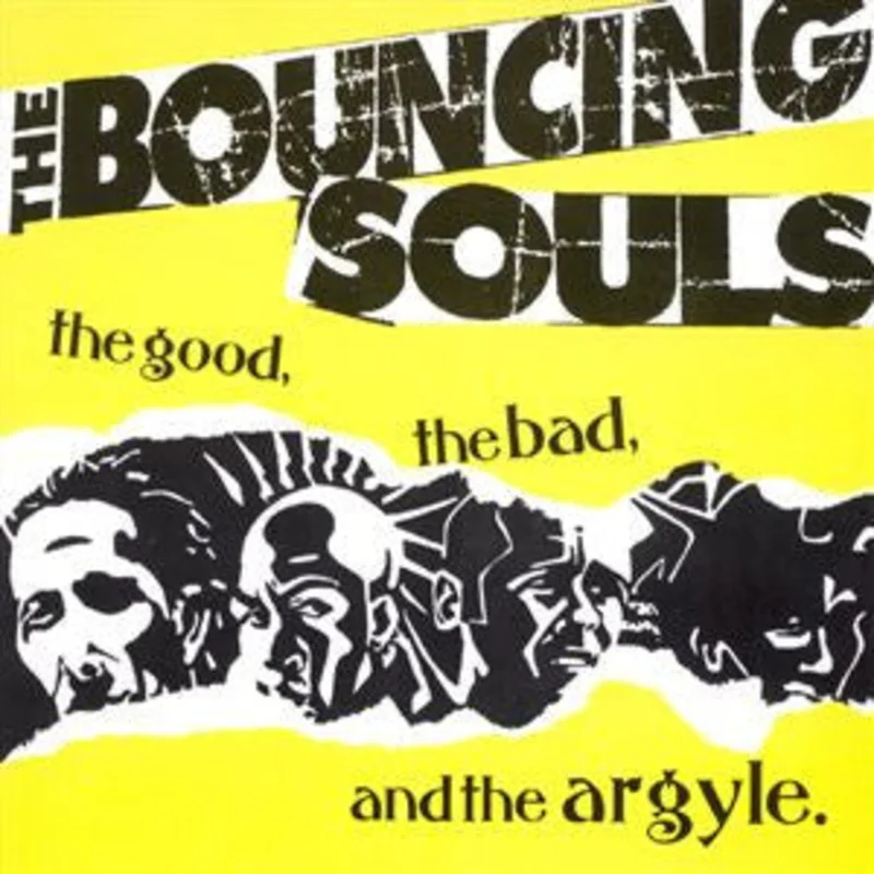 Bouncing Souls - The Good, The Bad, And The Argyle USED LP (blue green splatter vinyl)
