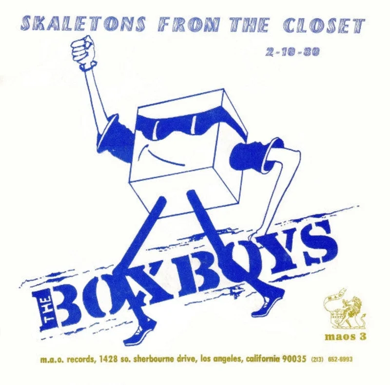 Boxboys - Skaletons From The Closet USED PSYCHOBILLY / SKA 7"