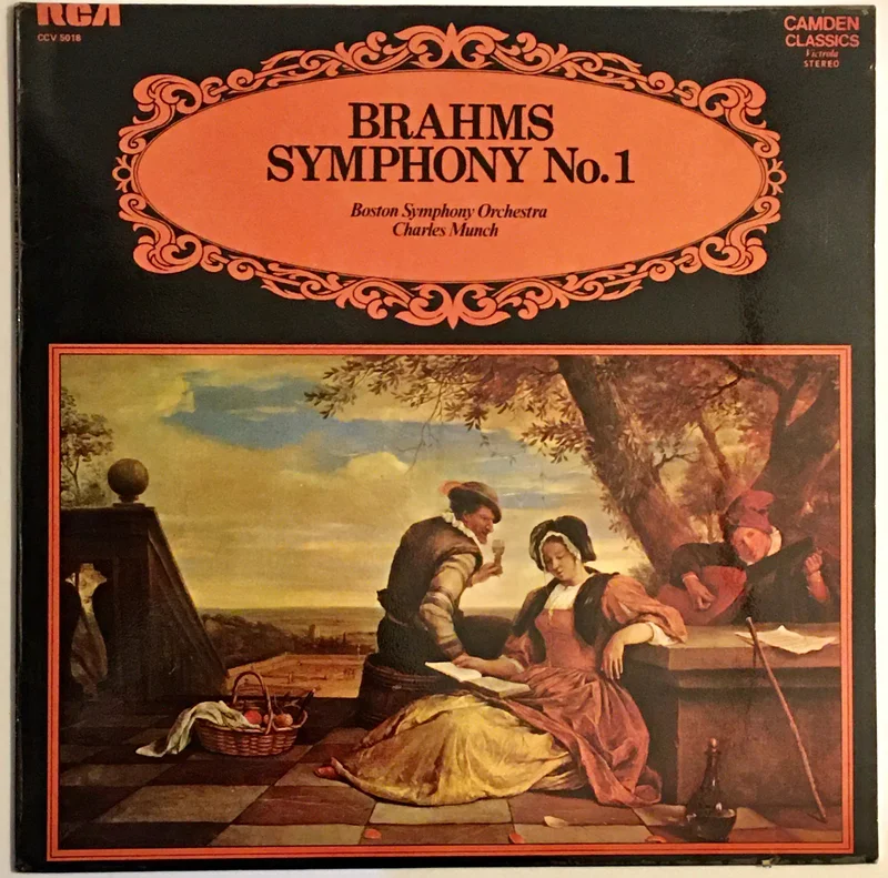 Brahms-Boston Symphony Orchestra, Charles Munch - Symphony No 1 Lp