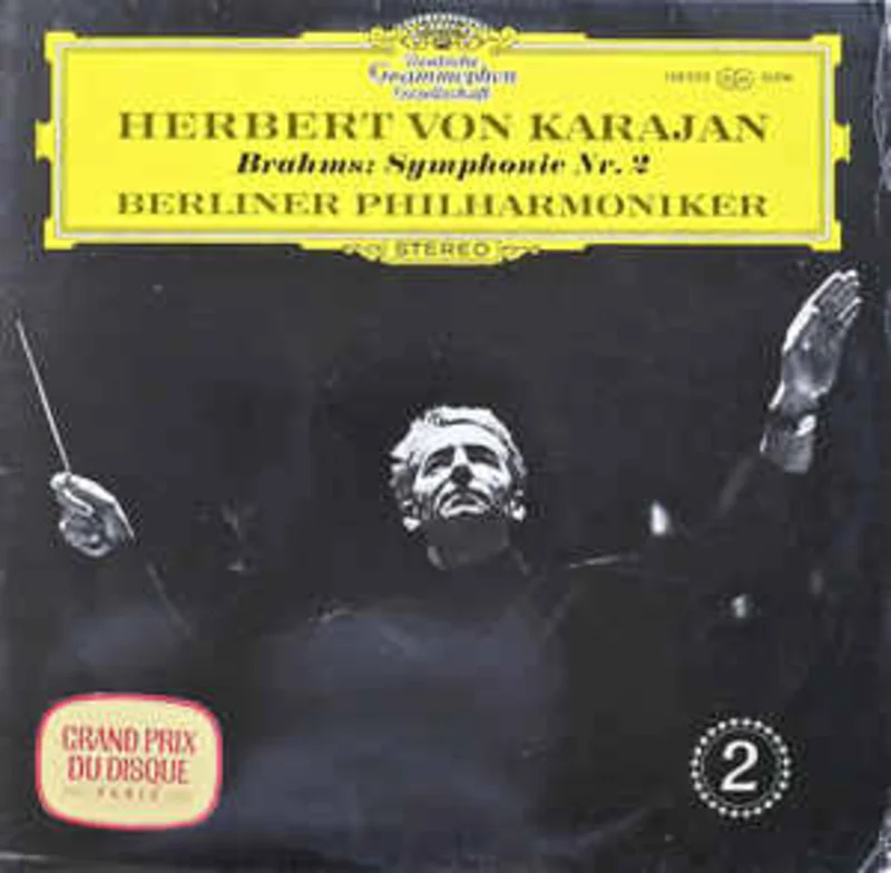 Brahms*, Orchestre Philharmonique De Berlin*, Herbert Von Karajan  Symphonie Nr. 2 D-Dur Op. 73