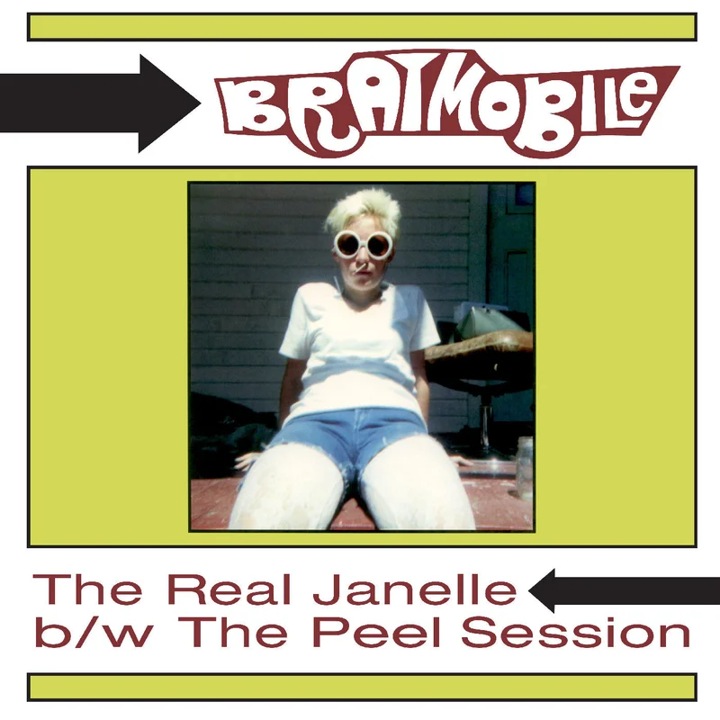 Bratmobile - The Real Janelle / The Peel Sessions - Special LP release for BF25