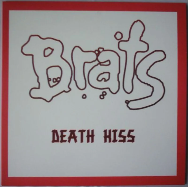 Brats - Death Kiss USED LP (clear vinyl)