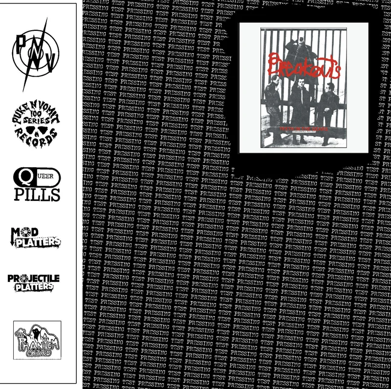 Breakouts - Teeth in The Gears (discography 79 to 83) USED LP (test press)