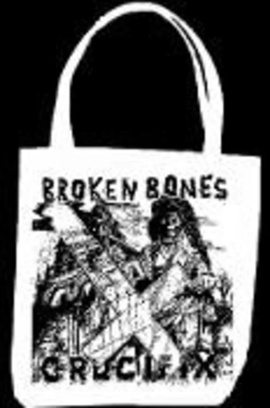 BROKEN BONES CRUCIFIX tote
