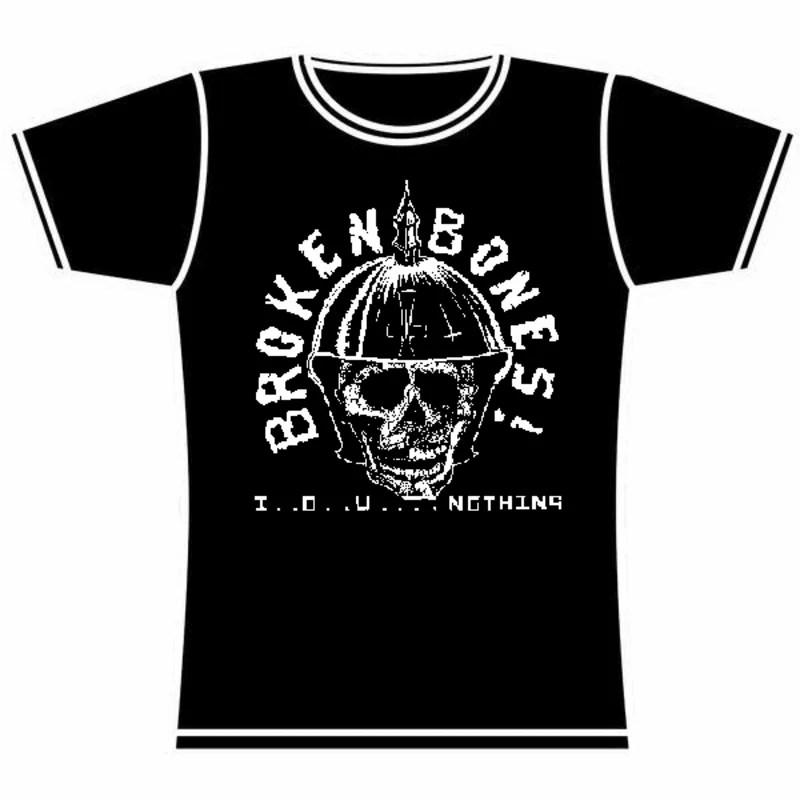 BROKEN BONES SKULL GIRLS TSHIRT