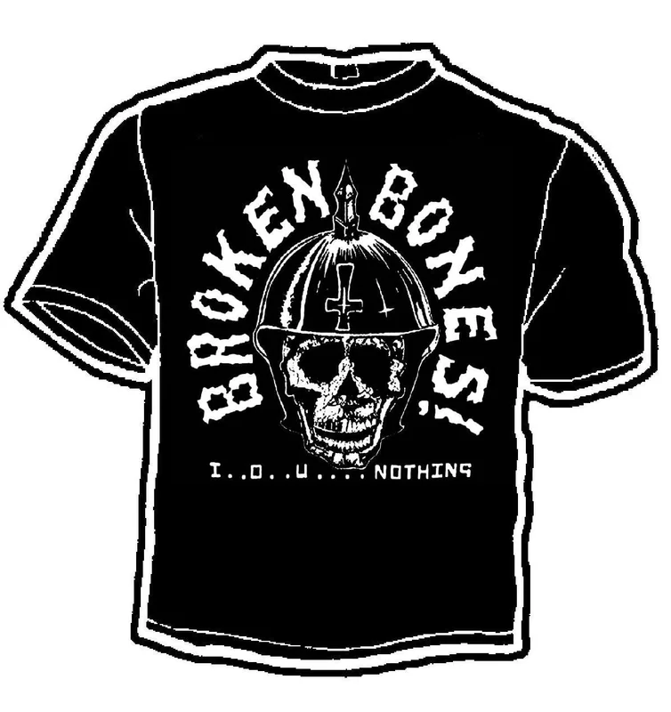 BROKEN BONES SKULL shirt