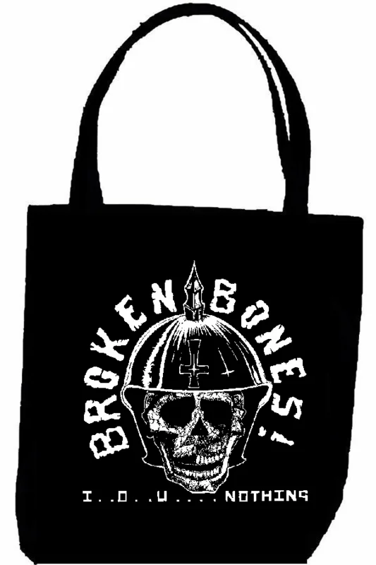 BROKEN BONES SKULL tote