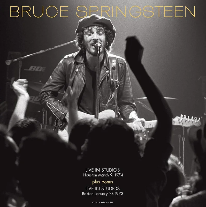 Bruce Springsteen - Live in Studios - import 180g LP 1973 & 74 on LTD colored vinyl