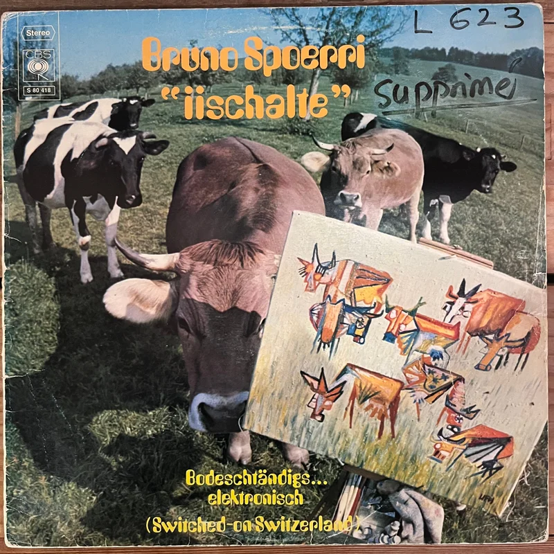 Bruno Spoerri  Iischalte (Switched-on Switzerland) (LP)