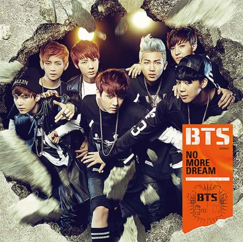 BTS - No More Dream - 3 track collectors EP on japanese Yellow vinyl