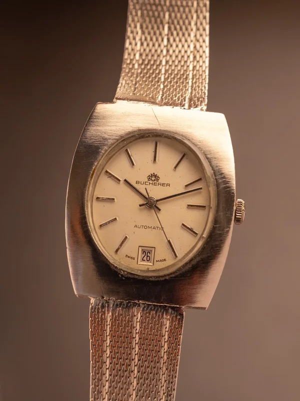 Bucherer Tonneau Automatic (Ref. 30213) (32mm; Automatic) (Super Rare)