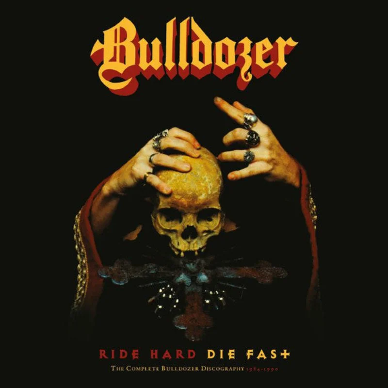 Bulldozer - Ride Hard Die Fast  The Complete Bulldozer Discography 1984 to 1990 NEW METAL  LP BOXSET