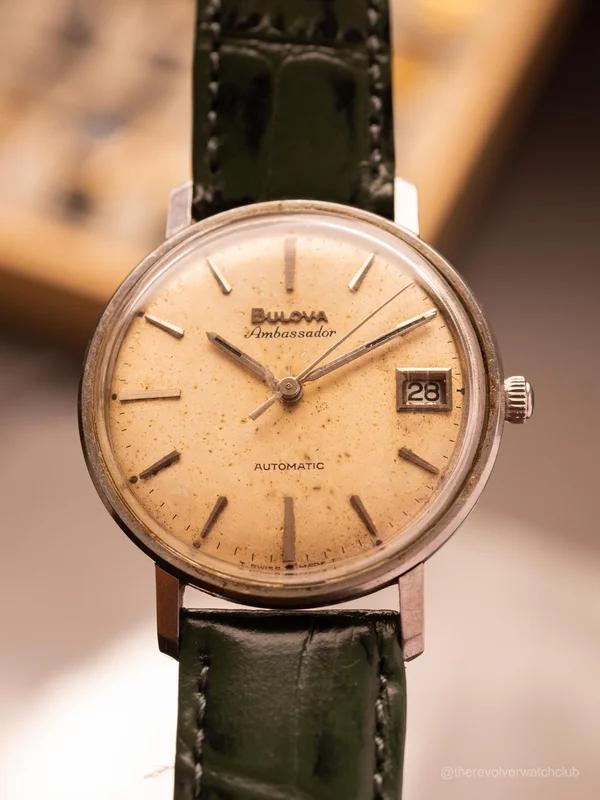 Bulova Ambassador Micro Rotor (Ref. 12E8ACO) (37mm; Automatic)