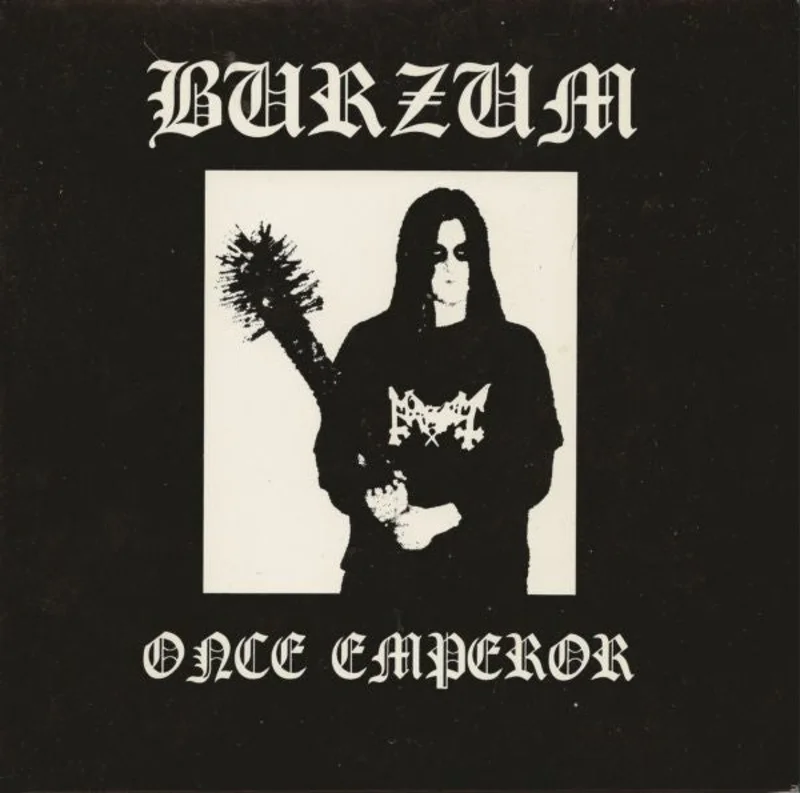 Burzum - Once Emperor USED METAL 7"