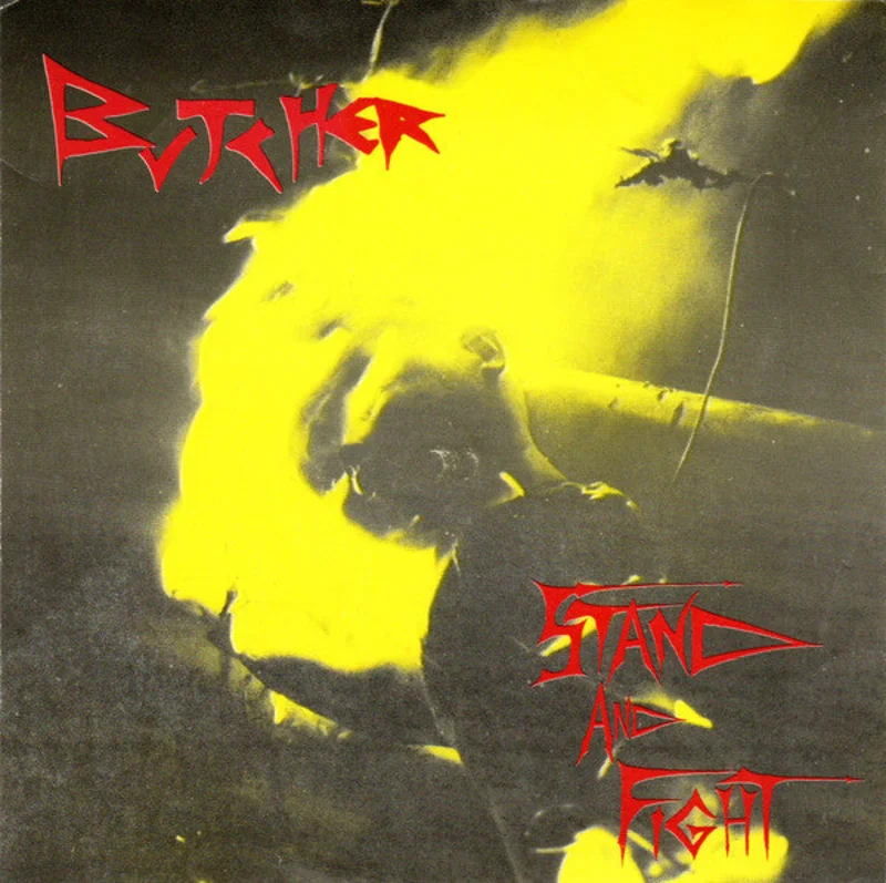 Butcher - Stand And Fight USED 7" (red vinyl)