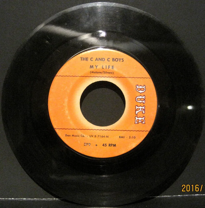 C and C Boys "My Life" b/w "It's All Over Now"