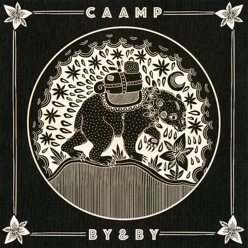Caamp - By & By - 3 sided double album on CANARY YELLOW vinyl