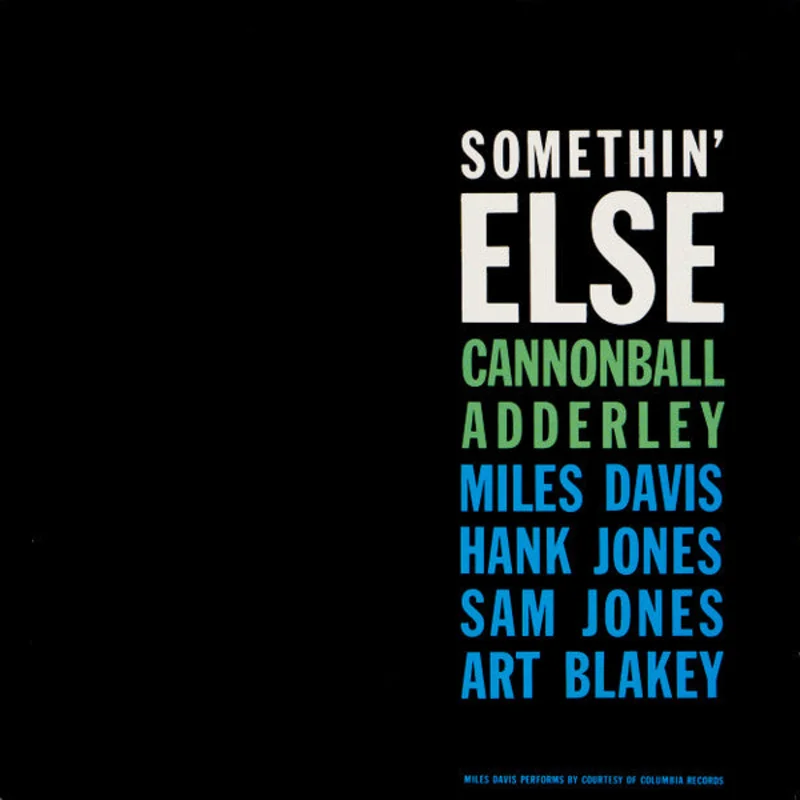 Cannonball Adderley - Somethin' Else (Quick Ship)