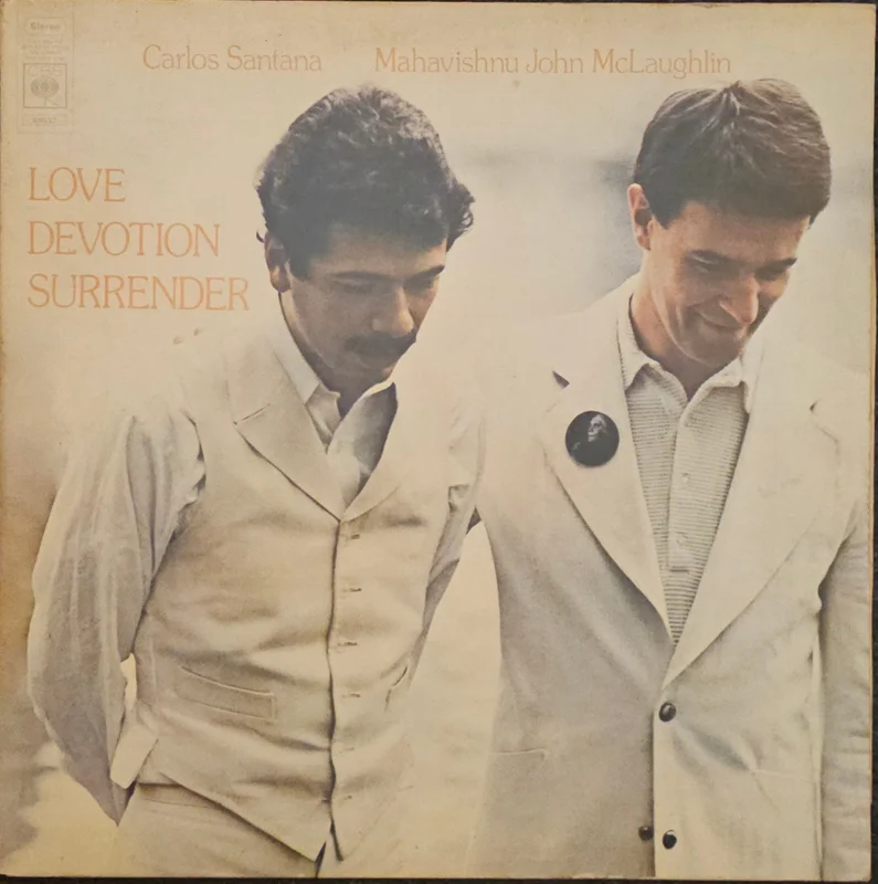 Carlos Santana / Mahavishnu John McLaughlin - Love Devotion Surrender Lp