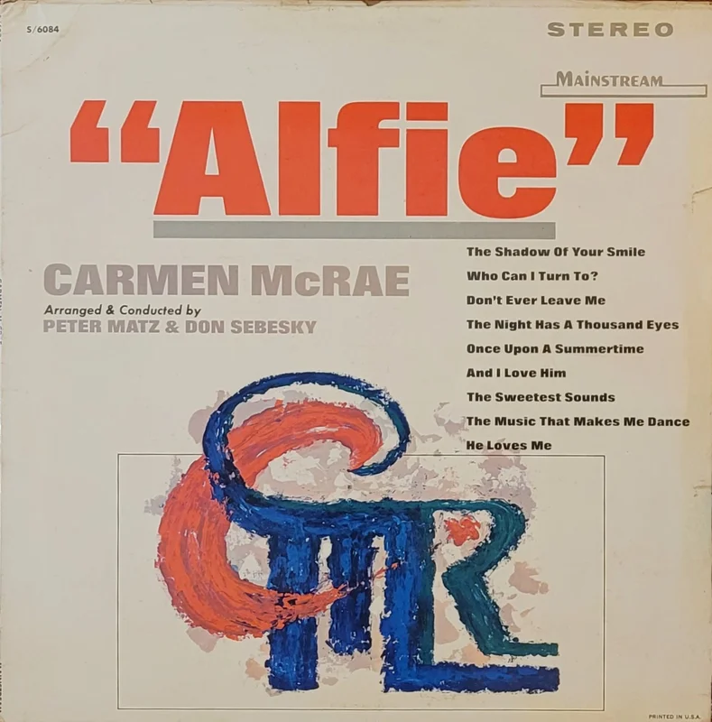Carmen McCrae - Alfie Lp
