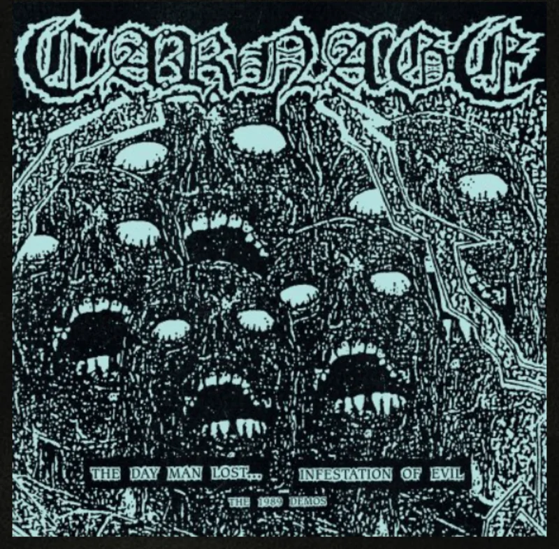 Carnage - The Day Man Lost... / Infestation Of Evil - The 1989 Demos NEW METAL LP