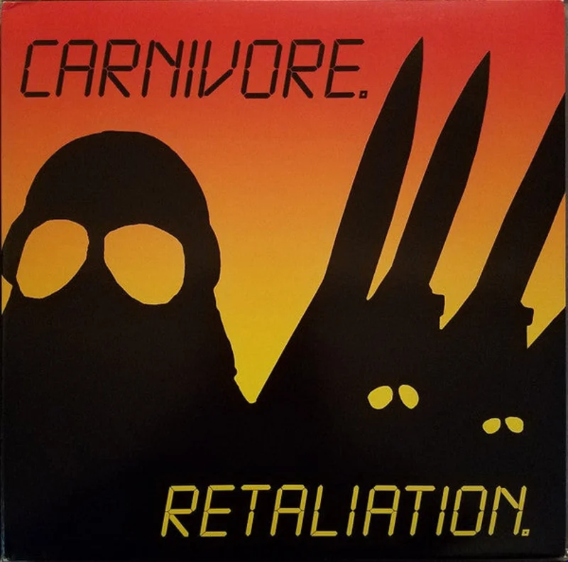 Carnivore - Retaliation USED METAL 2xLP (white black merge vinyl)