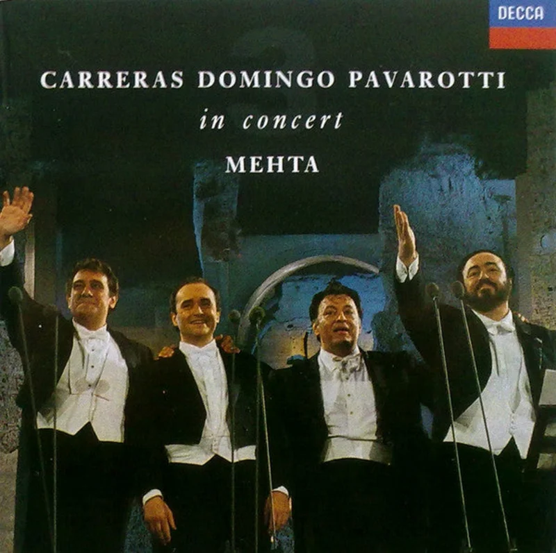 Carreras*, Domingo*, Pavarotti*, Mehta*  In Concert  (1990)    CD