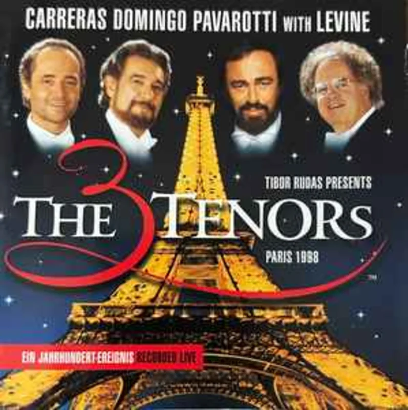 Carreras*, Domingo*, Pavarotti* With Levine*  The 3 Tenors Paris 1998  (1998)     CD