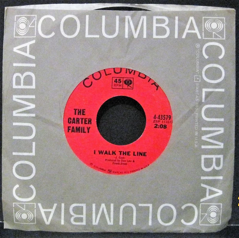 Carter Family - I Walk The Line b/w For Lovin' Me