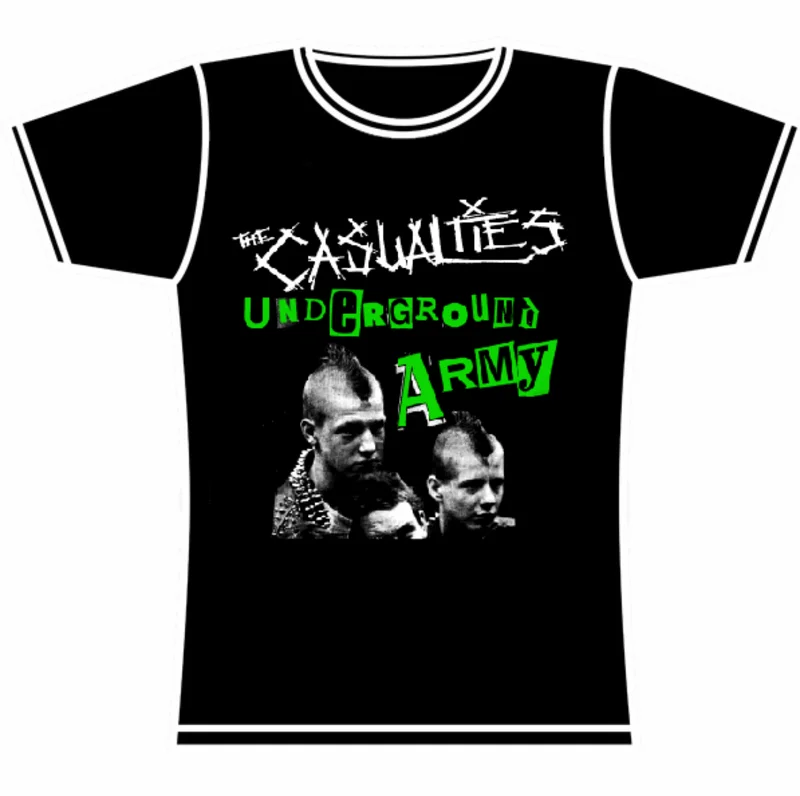 CASUALTIES UNDERGROUND GIRLS TSHIRT