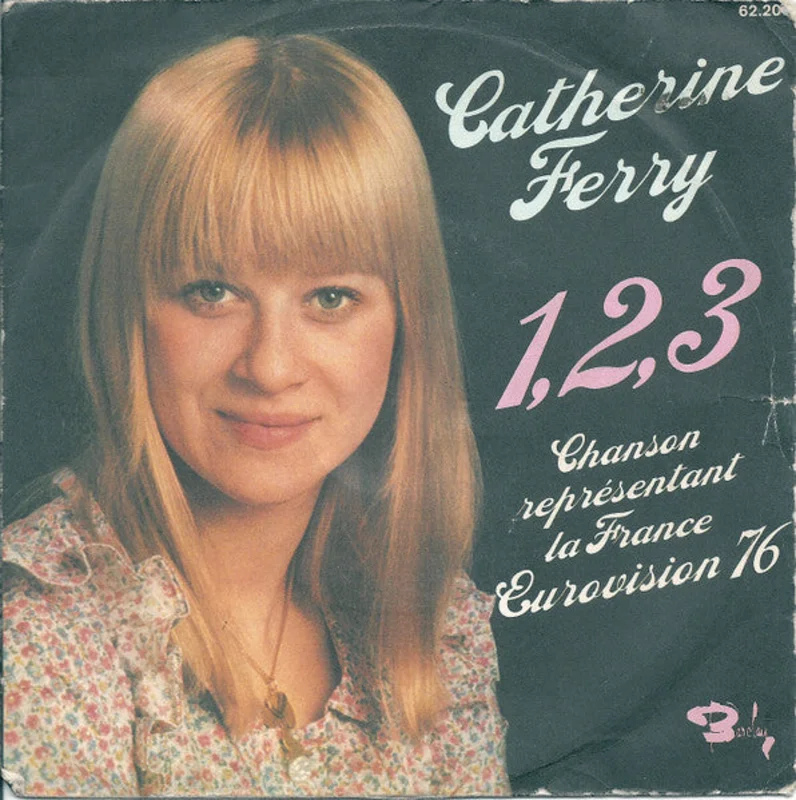 Catherine Ferry  1, 2, 3  (1976)     7"
