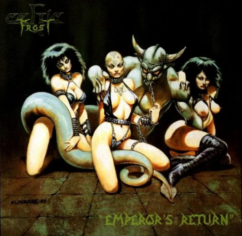 Celtic Frost - Emperor's Return USED METAL LP (ger)