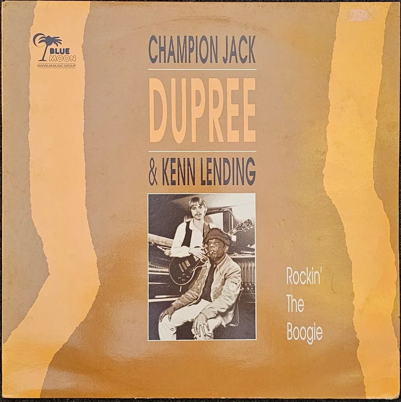 Champion Jack Dupree & Kenn Lending  Rockin' The Boogie Lp