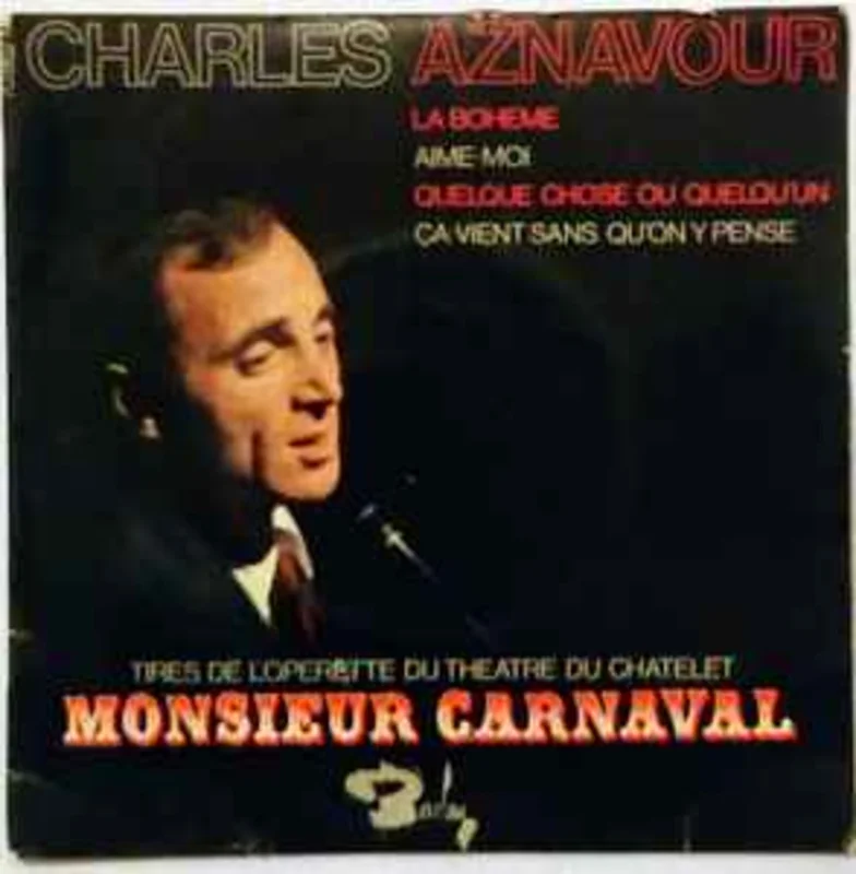 Charles Aznavour  la Bohme     7"