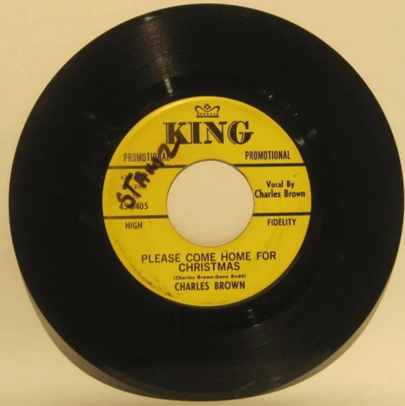 Charles Brown - Please come home for Christmas/ Christmas (Comes but once a year)