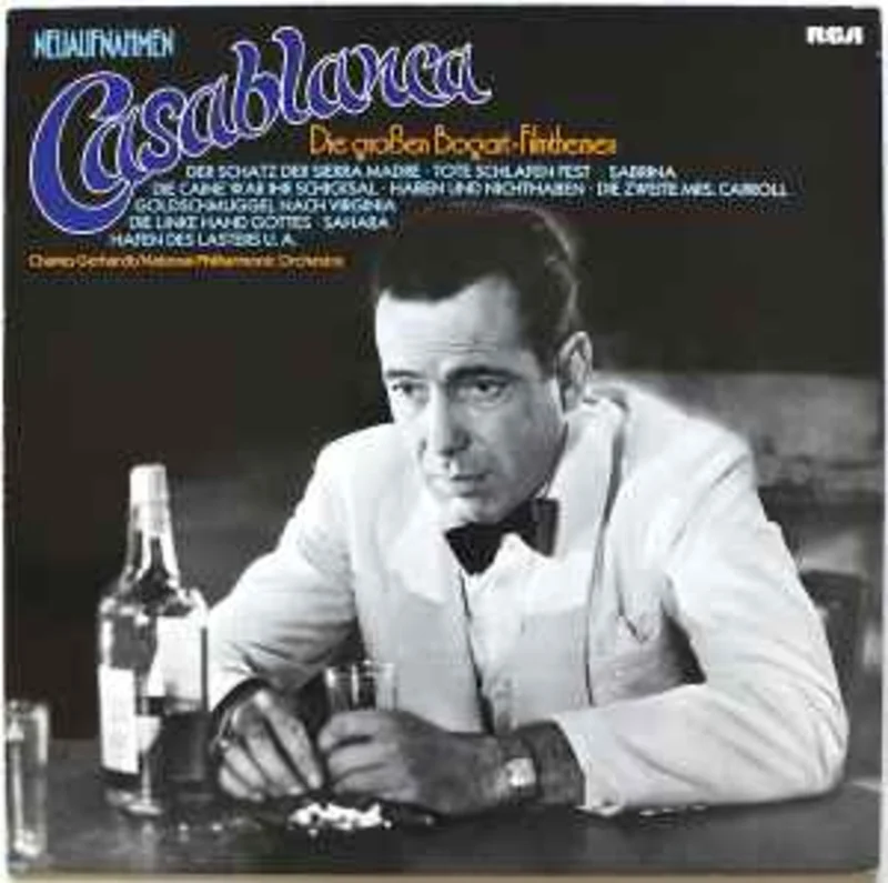 Charles Gerhardt / National Philharmonic Orchestra  Casablanca (Die Groen Bogart-Filmthemen)  (1981)