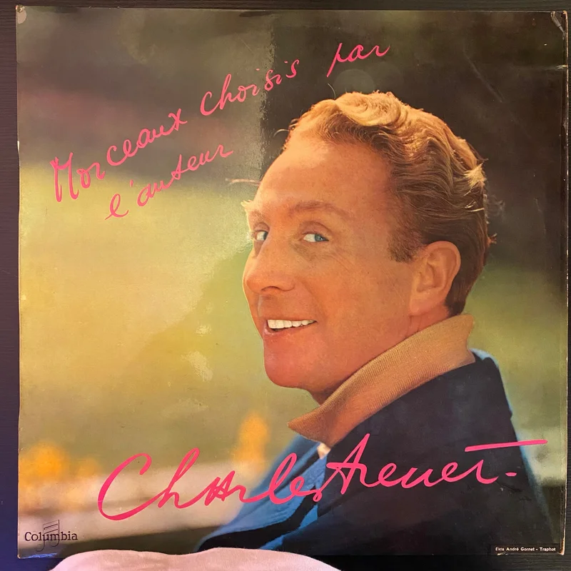 Charles Trenet - Morceaux Choisis Par L'auteur (Used Vinyl - VG+) SC Marketplace