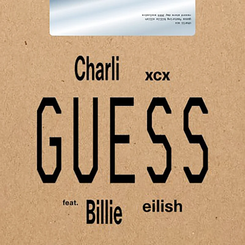 Charli XCX - Guess w/ Billie Eilish - 7" single for RSD25