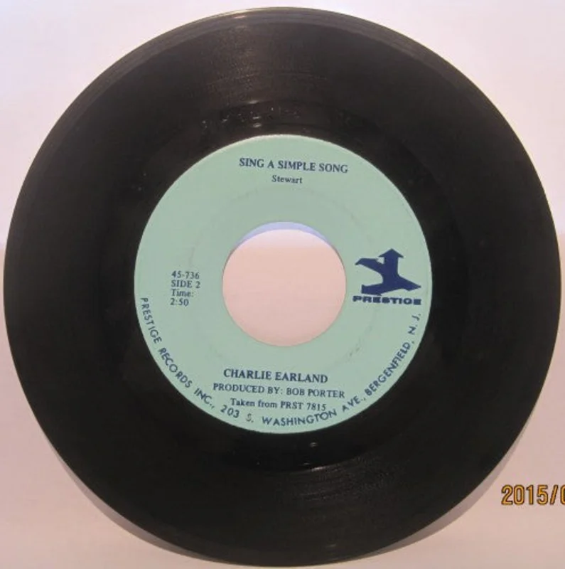 Charlie Earland - Sing a Simple Song/ Raindrops Keep Falling on My Head