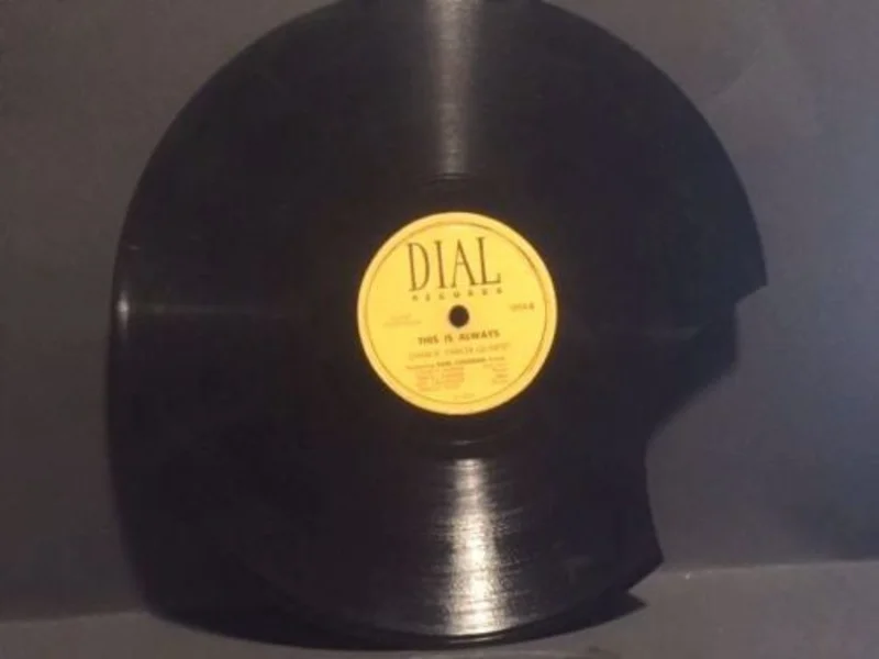 Charlie Parker "Dewey Square" Dial 78rpm 1018 WALL HANGER