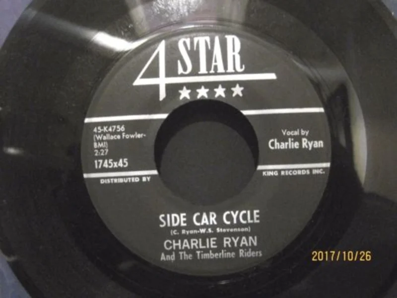 Charlie Ryan - Side Car Cycle b/w Steel Rock