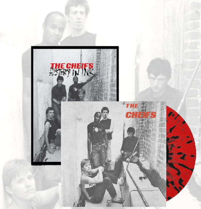 Cheifs - Blues NEW 7" & BOOK (red w/ black splatter vinyl) delayed--->ships JUNE (i hope)