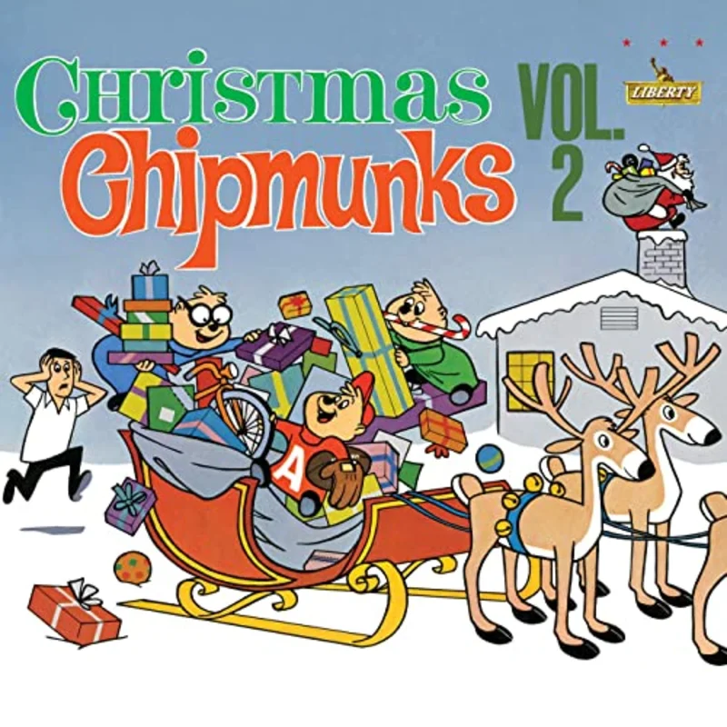 Chipmunks - Christmas with the Chipmunks Vol 2  Limited White Vinyl