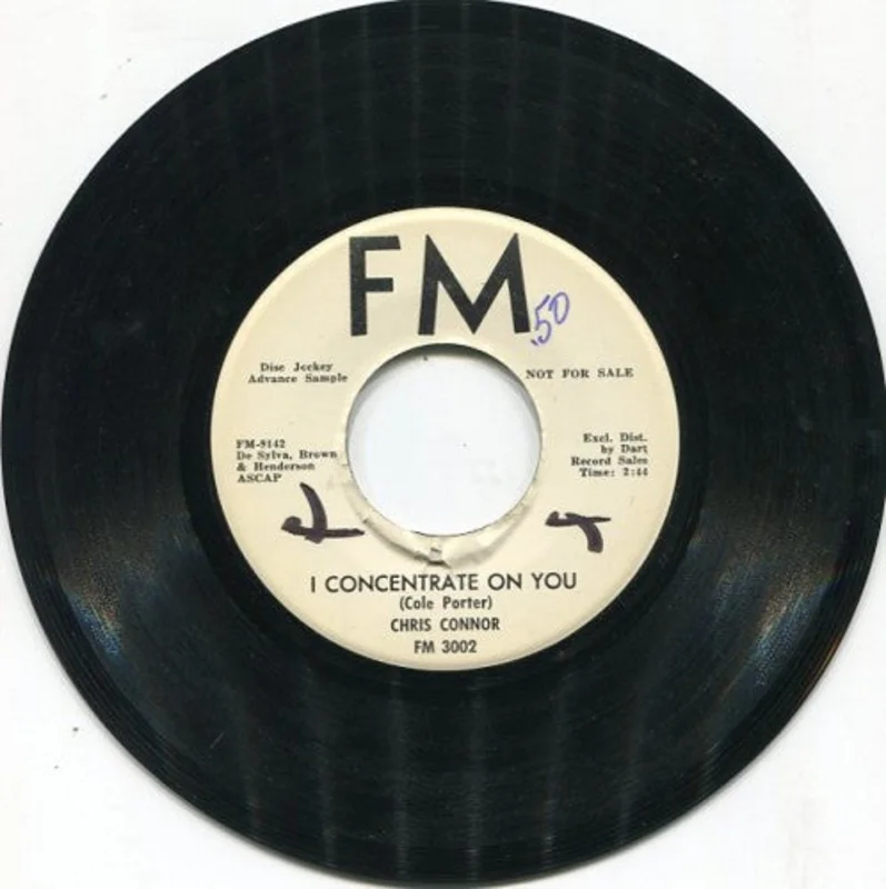 Chris Connor - I Concentrate on You/ Lot of Livin' to Do