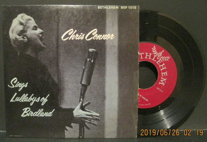 Chris Connor - Sings Lullabys of Birdland Ep