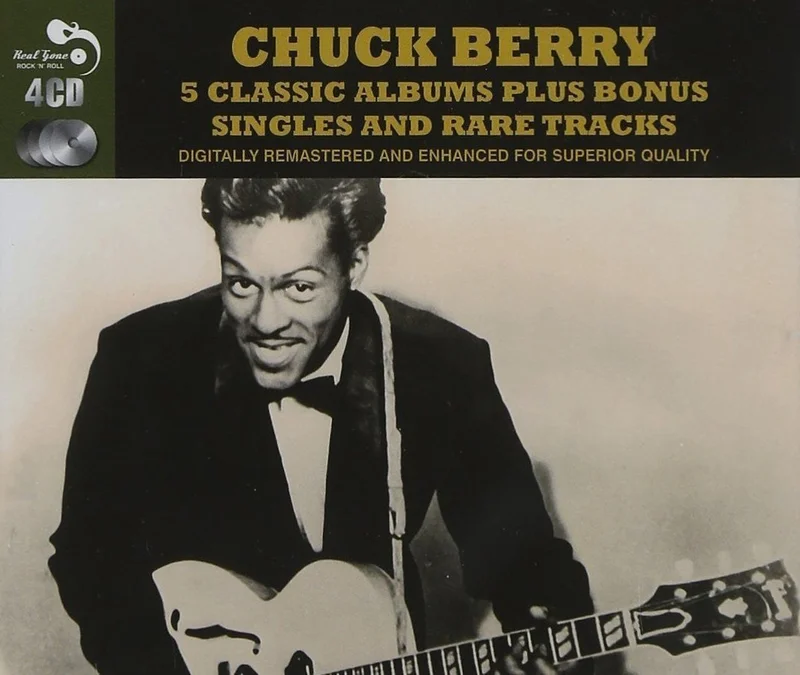 Chuck Berry - 5 Albums plus bonus tracks on 4 CDs!